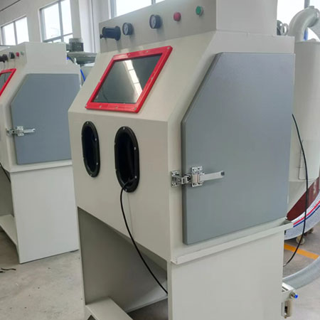 福建加压箱式环保型自动喷砂机
