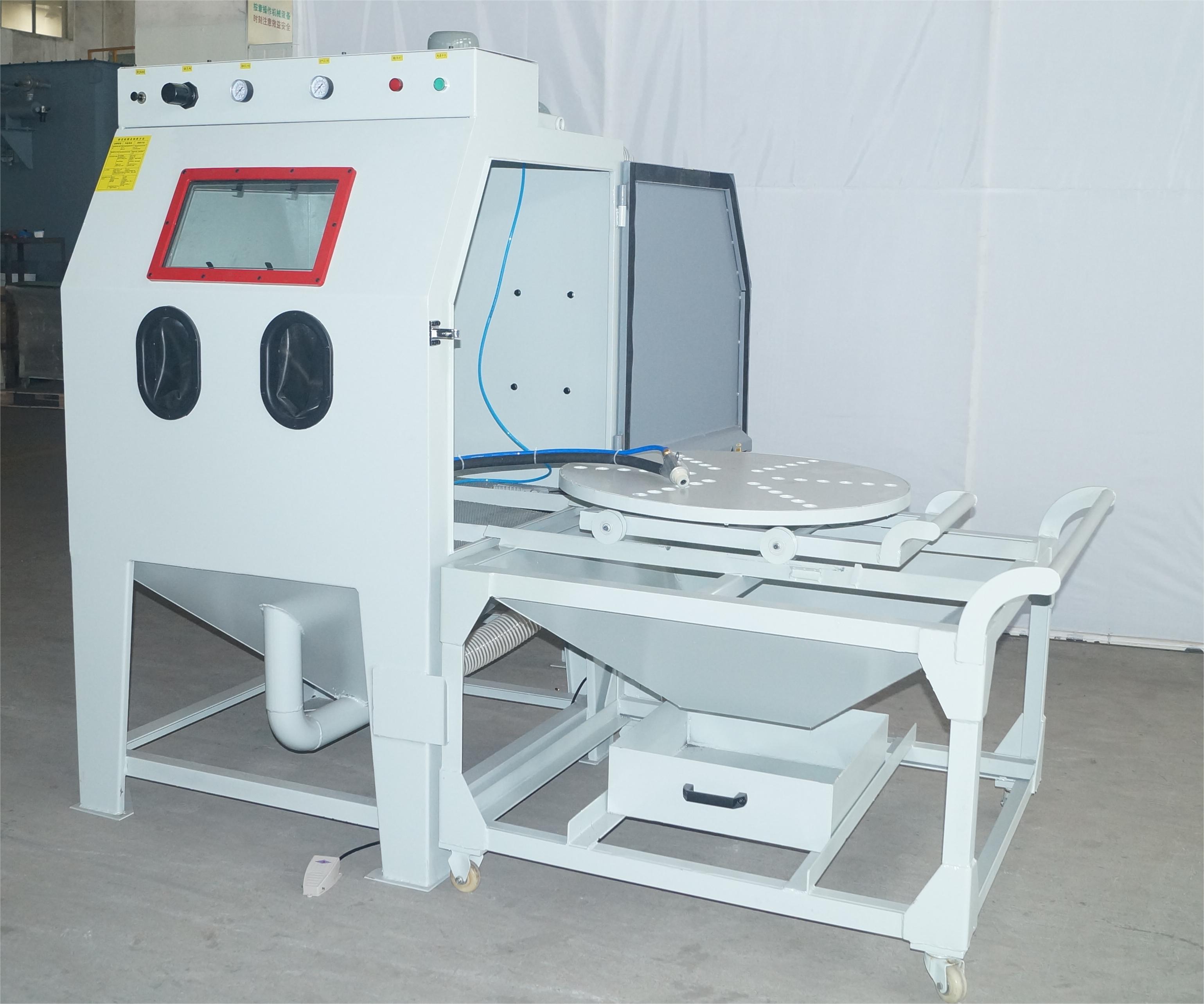 佛山紫砂刻字箱体手动喷砂机细腻刻字，轻松喷砂！