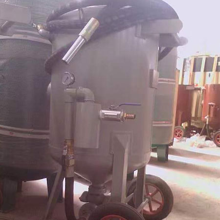 津南如何正确使用喷砂机