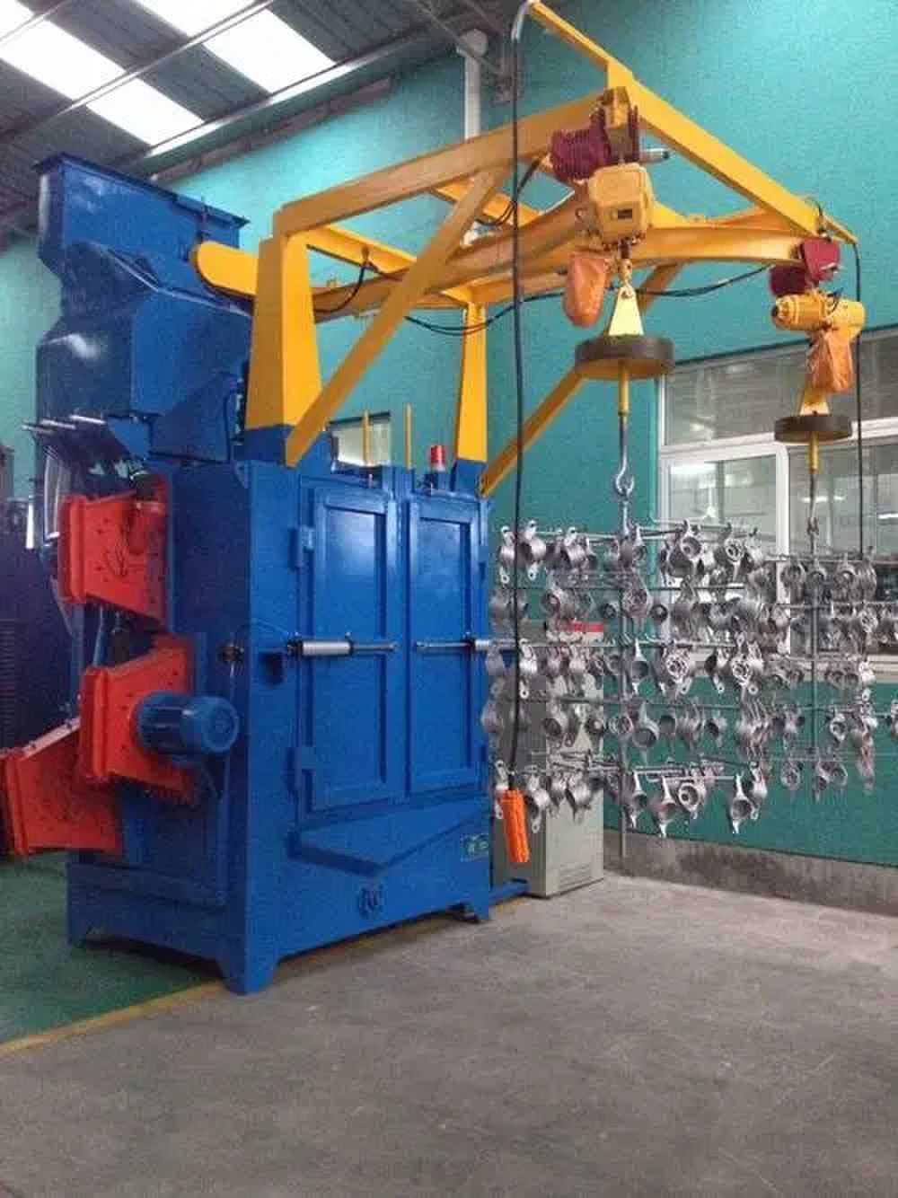 沈阳环保型抛丸机自动吊钩式抛丸机