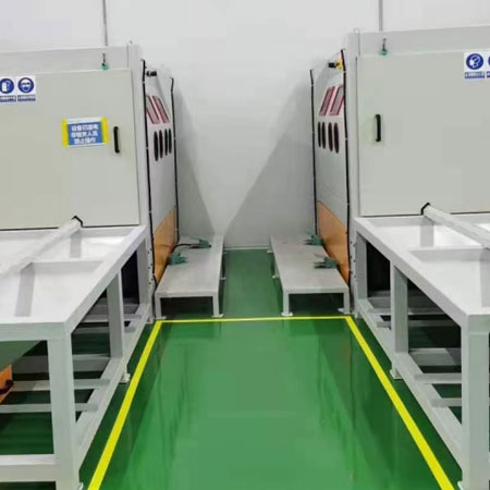 履带式抛丸机调试步骤